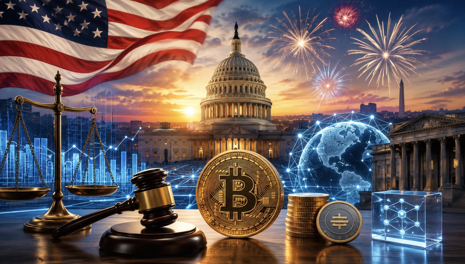 EEUU fija el 4 de julio como fecha clave para la firma de la Ley Cripto