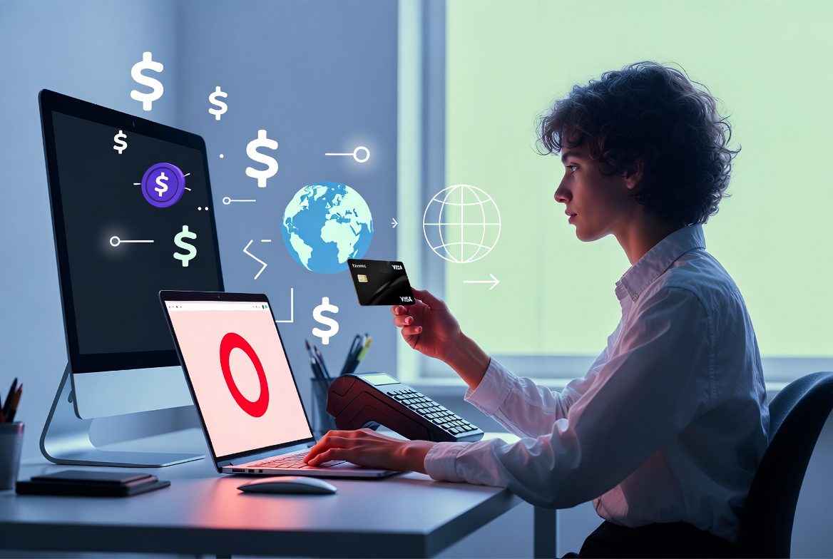 El navegador Opera lanza tarjeta Visa para gastar con stablecoins