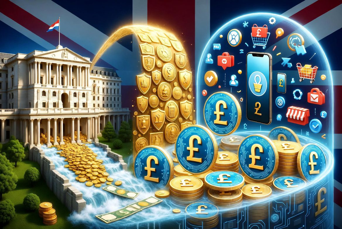 Reino Unido pone un tope de 40.000 millones de libras para las stablecoins sistémicas