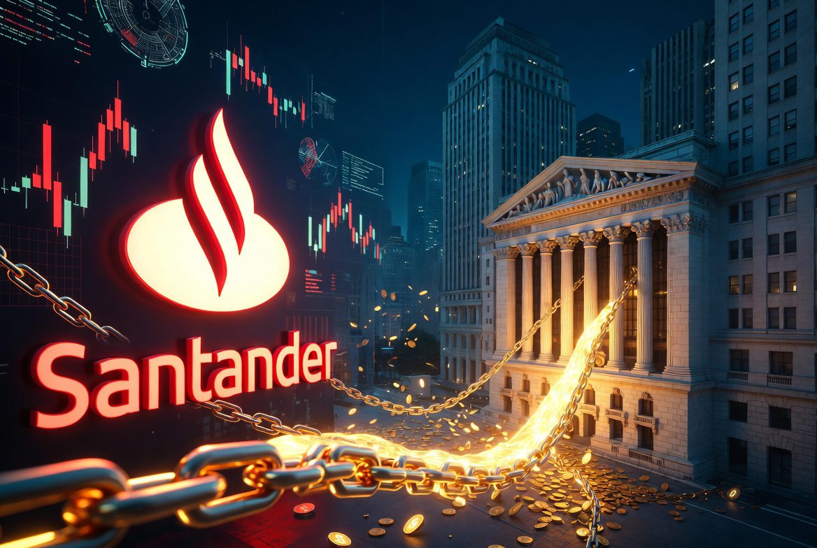 santander-elige-los-depositos-tokenizados-de-wall-street