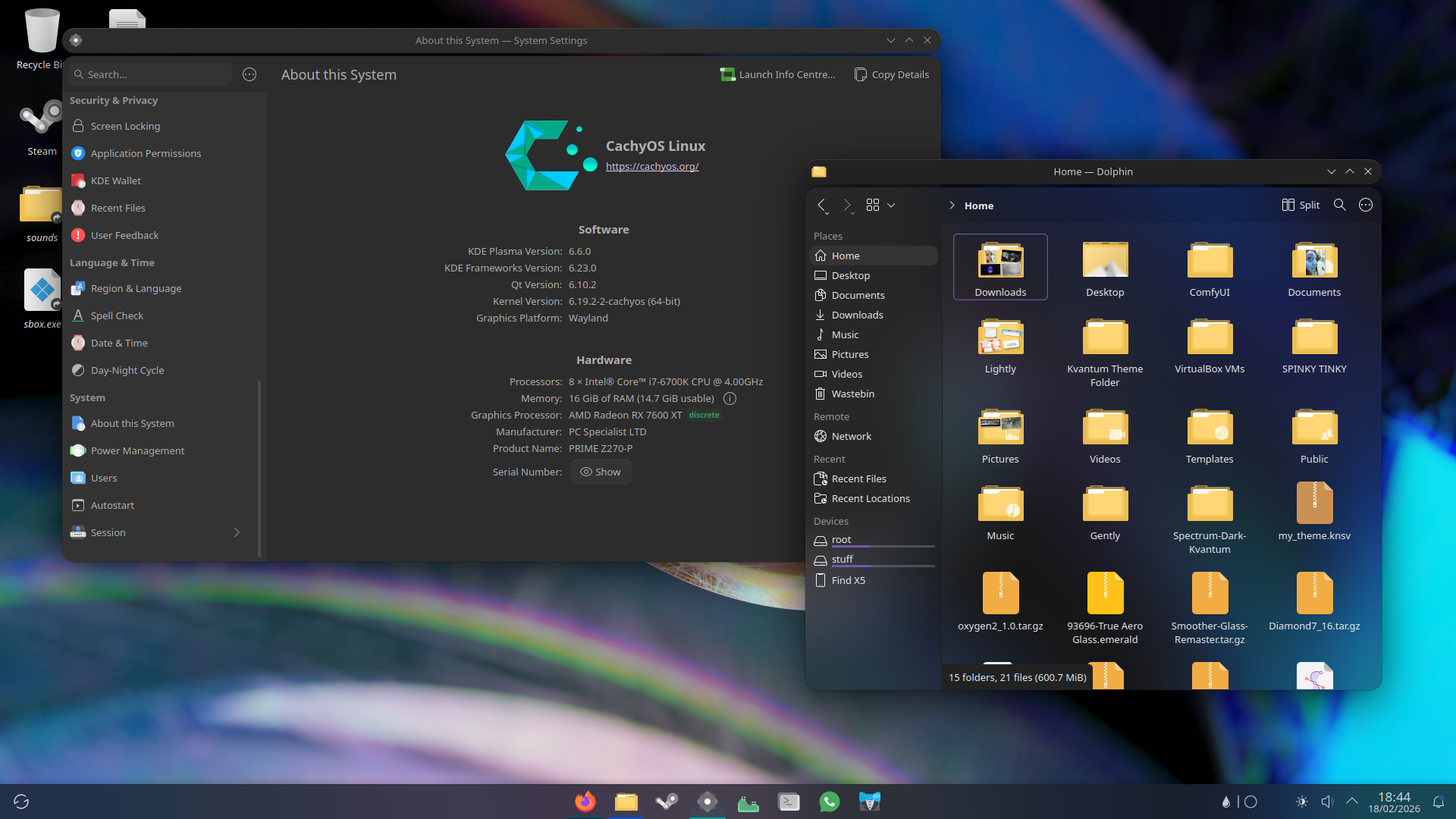 Con más de 30 años de desarrollo sobre sus hombros, el escritorio actual de KDE Plasma es quizás uno de los más personalizables y visualmente placenteros que existen en el mundo del software libre
