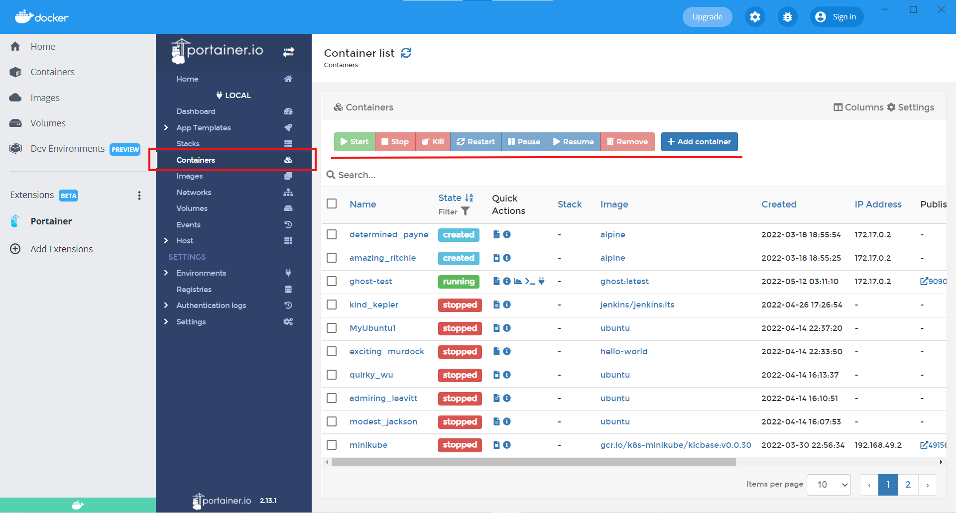 Un vistazo a Portainer, una de las interfaces de control más conocidas de Docker