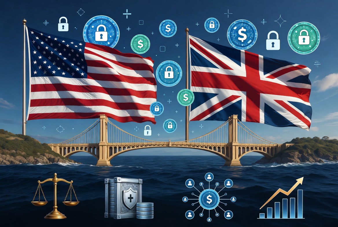 Estados Unidos y Reino Unido coordinan regulación de stablecoins