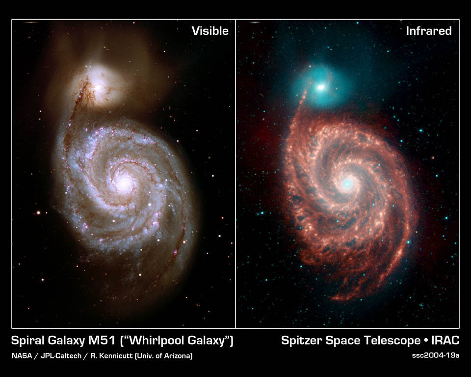 Imagen manejada con Astropy para analizar espectro visible e infrarojo Imagen manejada con Astropy para analizar espectro visible e infrarojo