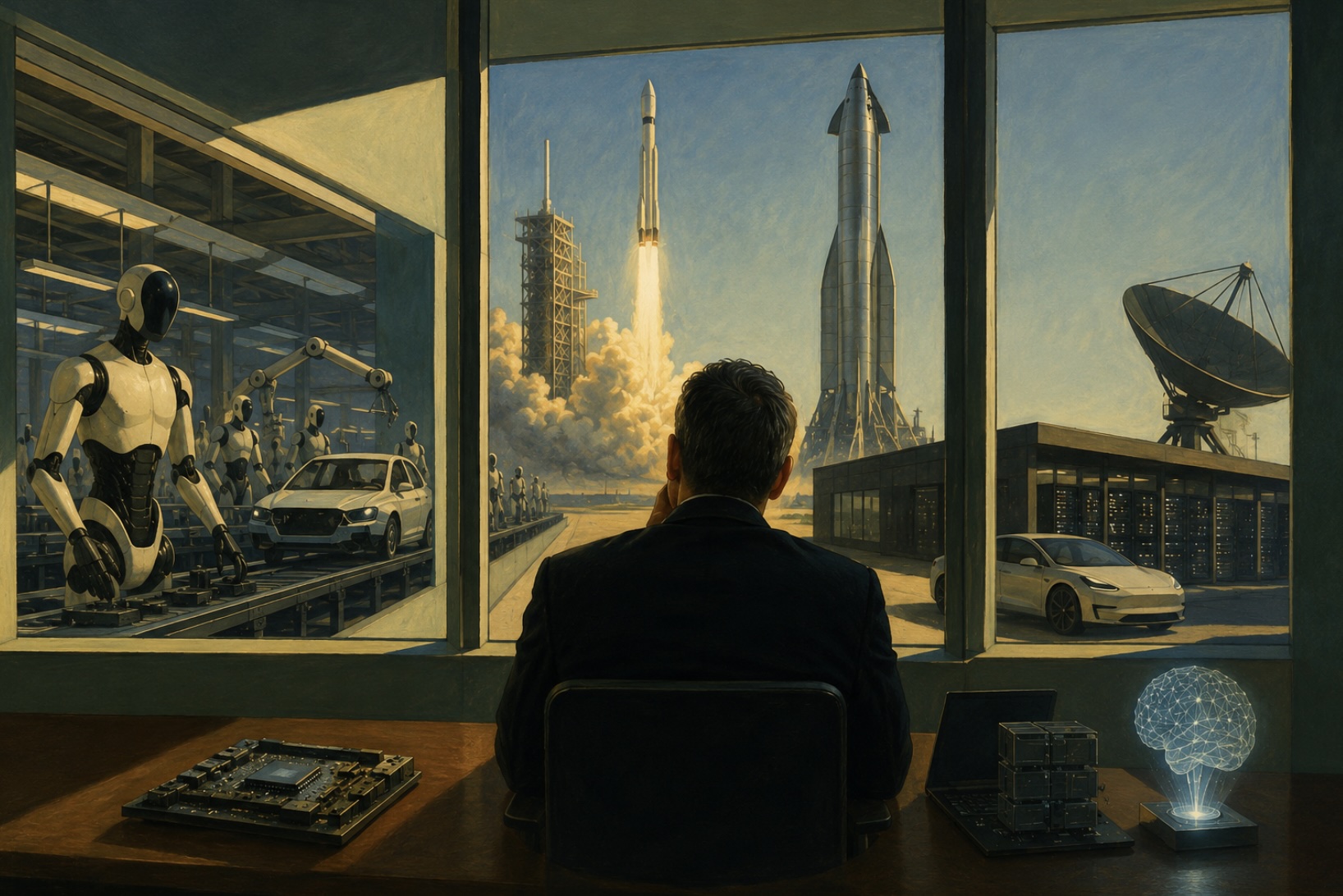 Musk: Chips espaciales