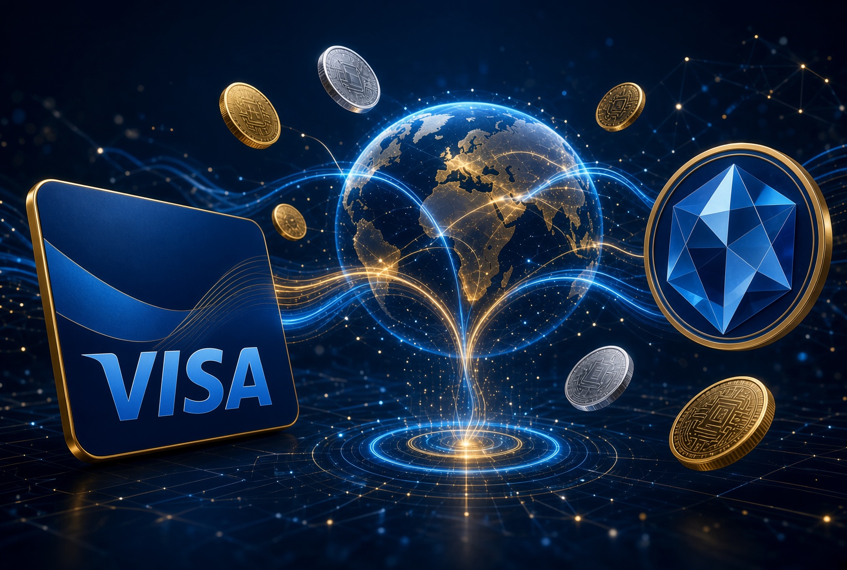 visa-upbit-stablecoin-ousd-pagos-globales