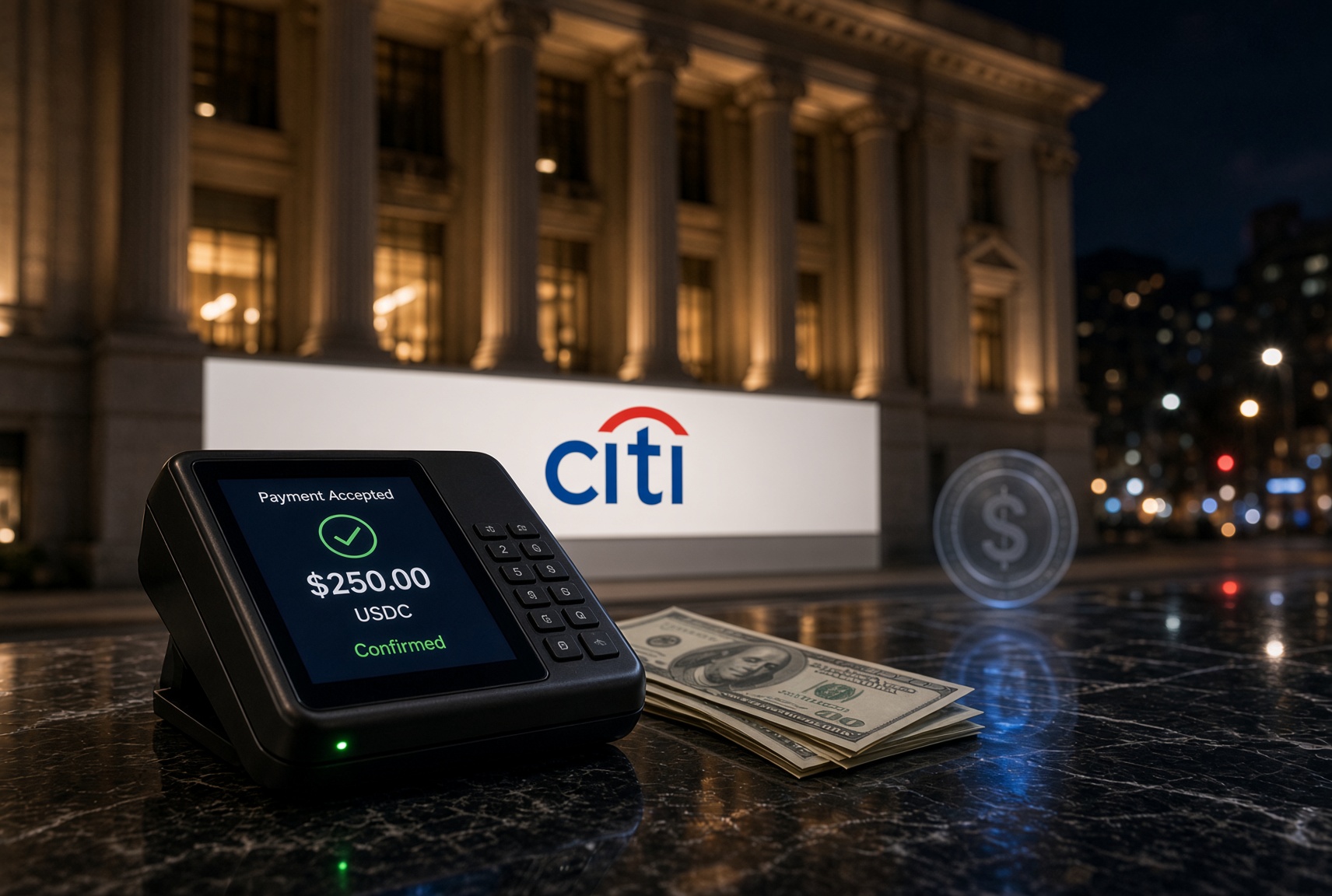 citi-aceptara-pagos-en-stablecoins-con-coinbase