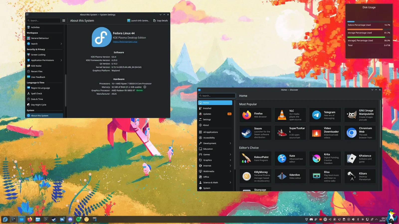 Fedora Linux explicado, la distro que usa Linus Torvalds